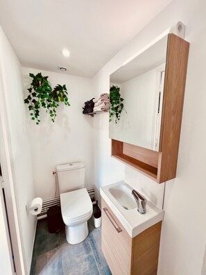 Hair dryer, towels - De la Terre à la Lune (Amiens)