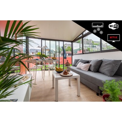 Terrasse Privée & vue Panoramique - Climatisation - Wifi - Netflix