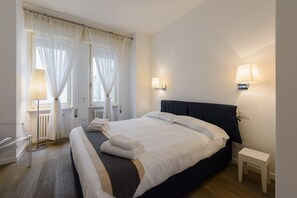2 habitaciones, ropa de cama de alta calidad y cubrecamas 