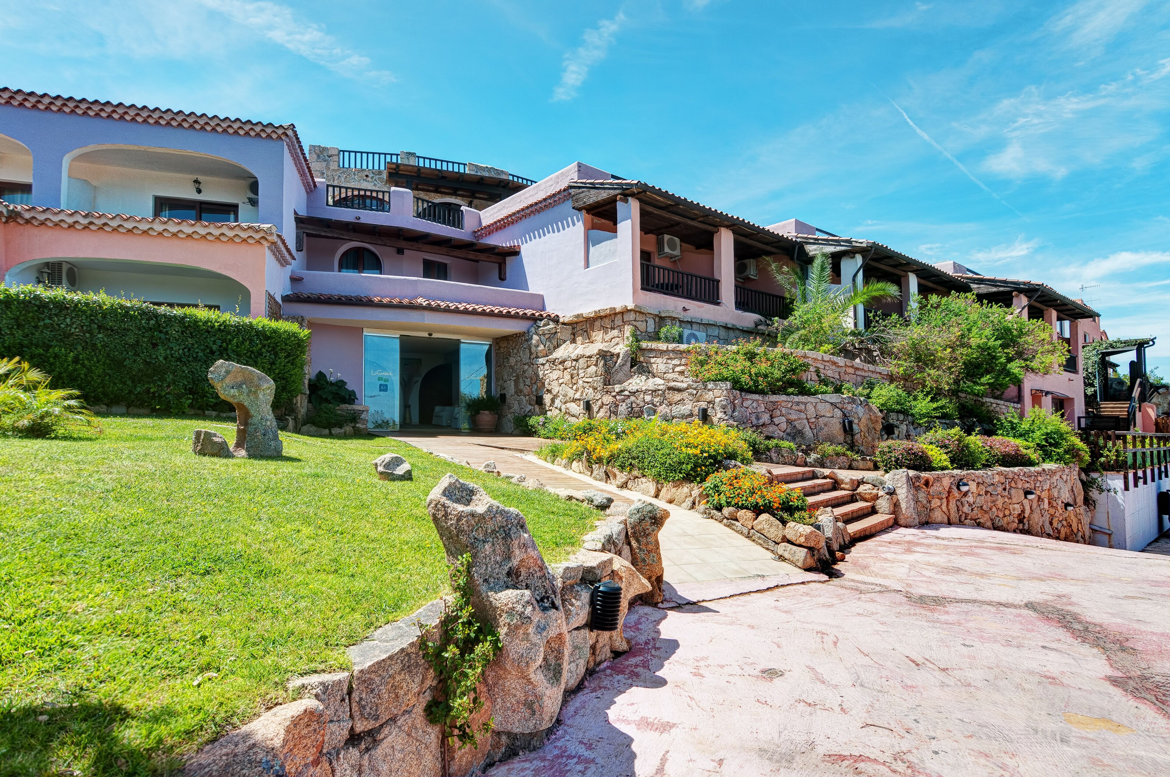 Fassade der Unterkunft