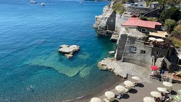 Una playa cerca, toallas de playa
