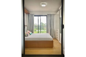 1 غرفة نوم وواي فاي مجانًا وملاءات أسرّة