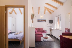 1 Schlafzimmer, Zimmersafe, Reisekinderbett, kostenloses WLAN