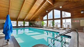 Indoor pool, outdoor pool
