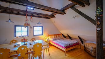 Traditional Cottage | Living area | Fireplace