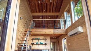 Interior - Tree Loft 2 in the trees on a bluff in the Cumberland mountains (Beersheba springs)