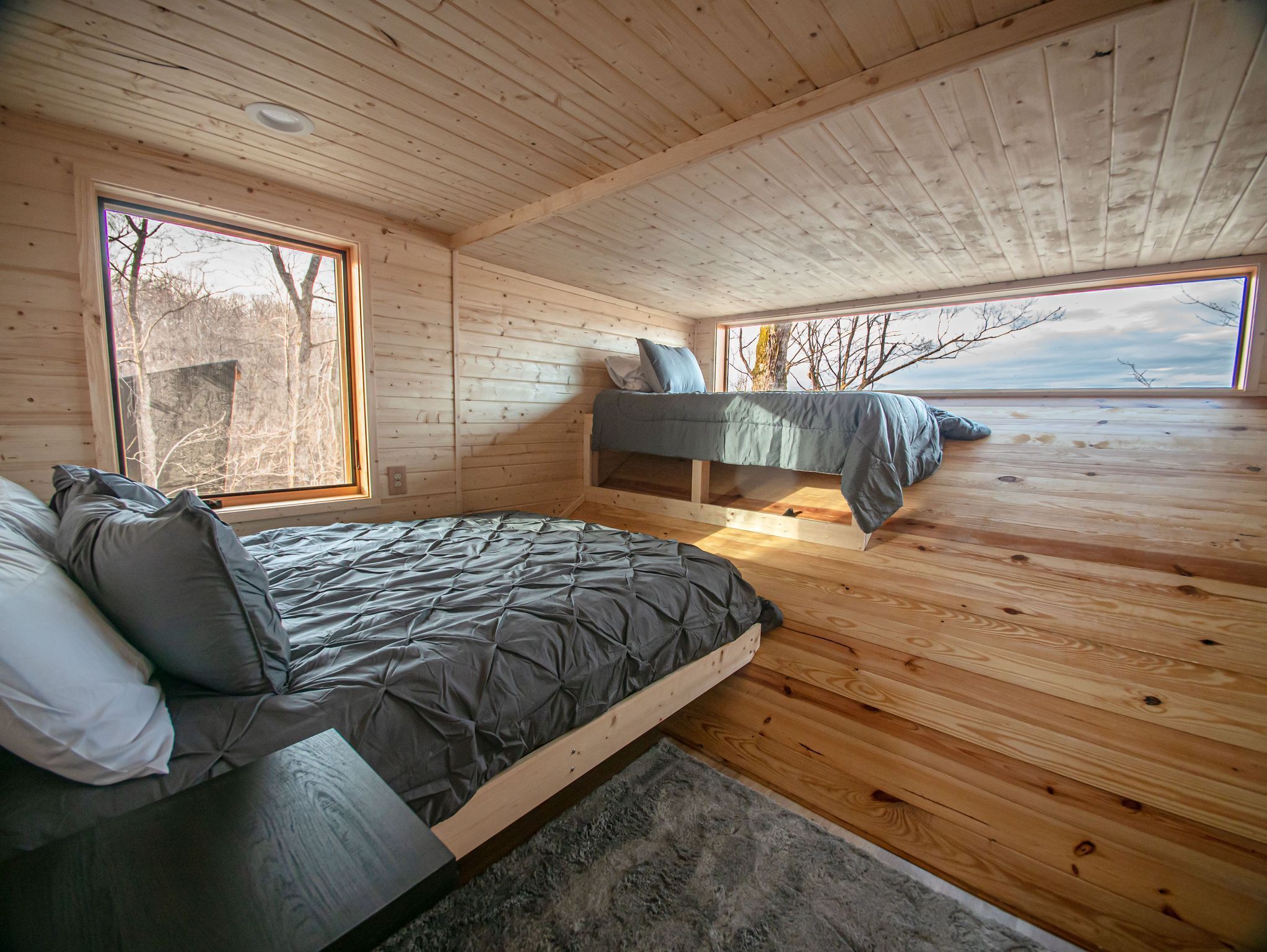 Tree loft 1 a view for miles in the trees