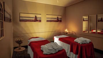 Couples treatment room(s), body treatments, aromatherapy