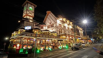 Overnatningsstedets facade