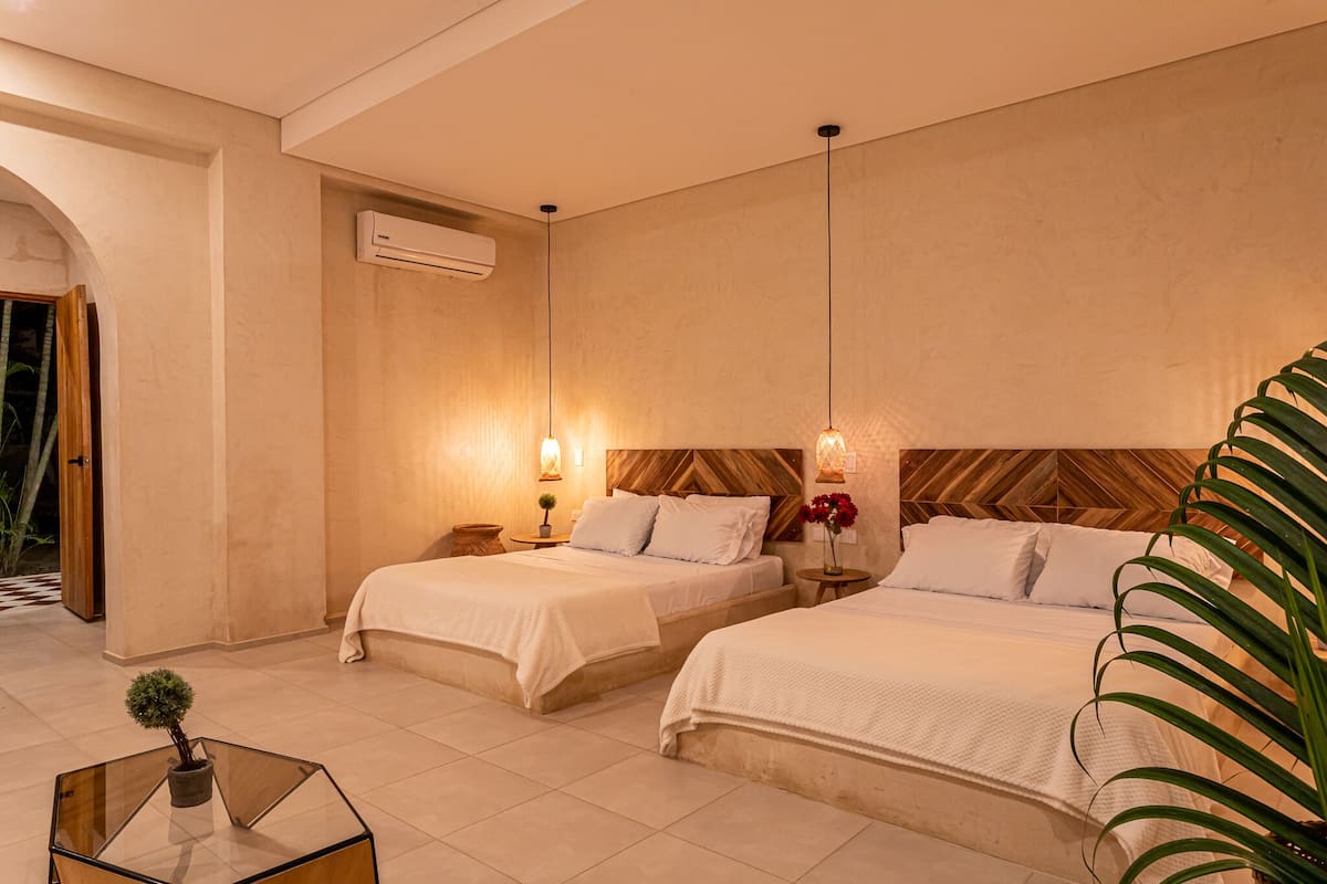2 phòng ngủ, minibar, két bảo mật tại phòng, phòng cách âm