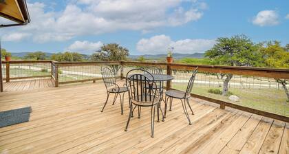 Secluded Texas Hill Country Vacation Rental - Deck