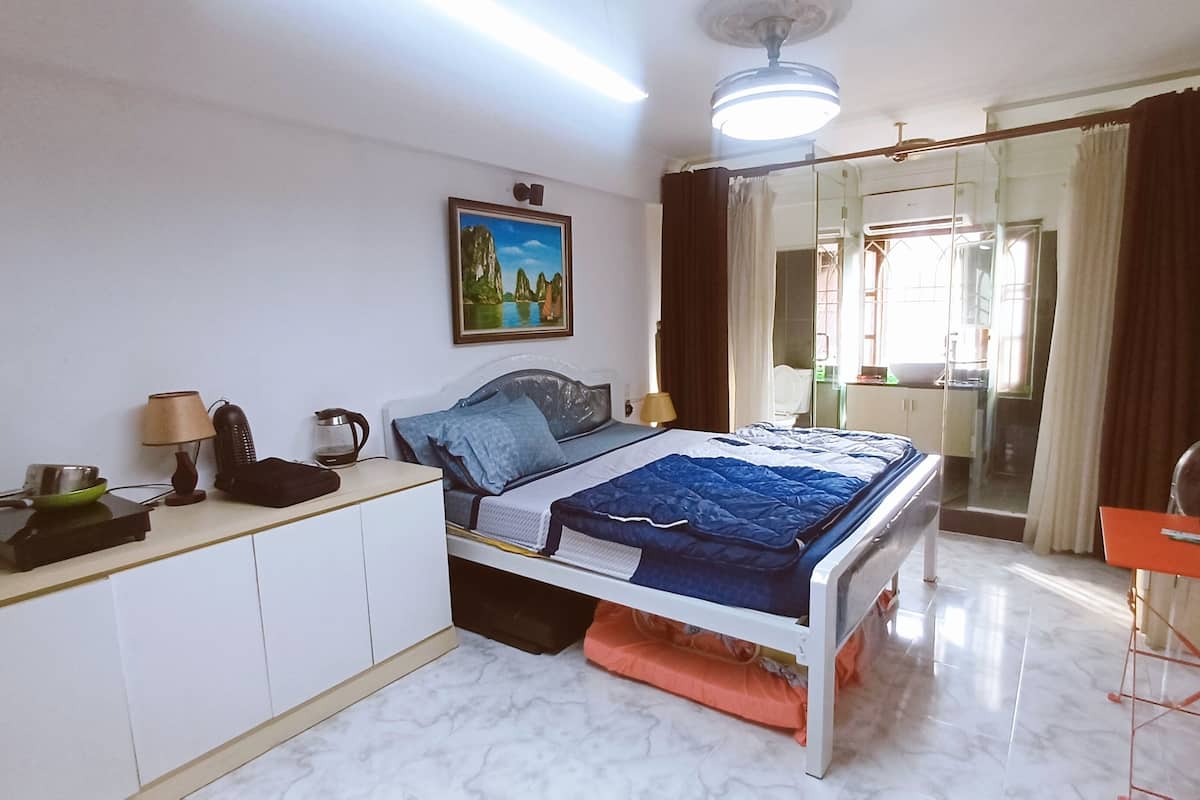 Luxury Studio | 1 bedroom, premium bedding, minibar, desk