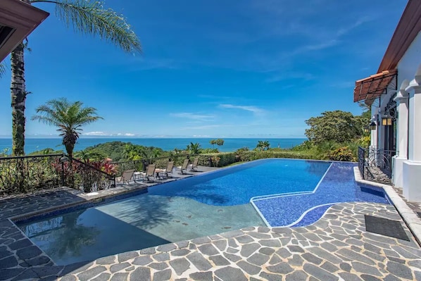 An infinity pool