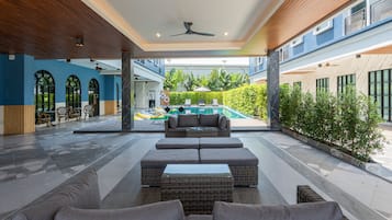 Sala de estar en el lobby