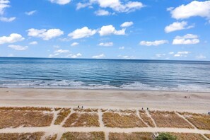 En la playa