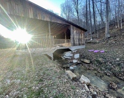 Secluded cabin located on 500 acres in the beautiful hills of Kentucky.