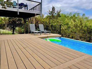 Pool - Private Heated Pool, Hot Tub, amazing views & decks (Dripping Springs)