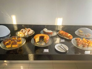 Frokostbuffé er inkludert hver dag