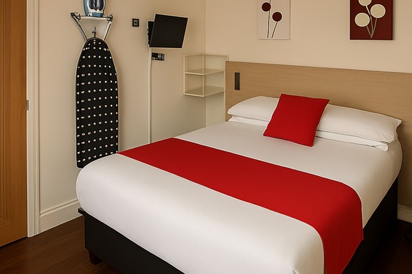 Desk, iron/ironing board, free WiFi