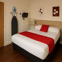 Desk, iron/ironing board, free WiFi, bed sheets