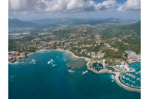 منظر من الجو على ارتفاع عالٍ