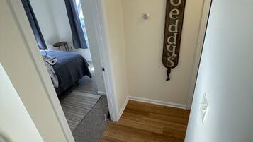 2 bedrooms, iron/ironing board, travel crib, free WiFi