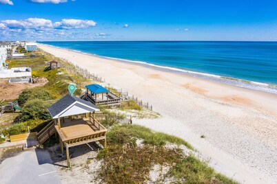 The Bungalows C- Beachfront - Dog Friendly - Gazebo – Bikes