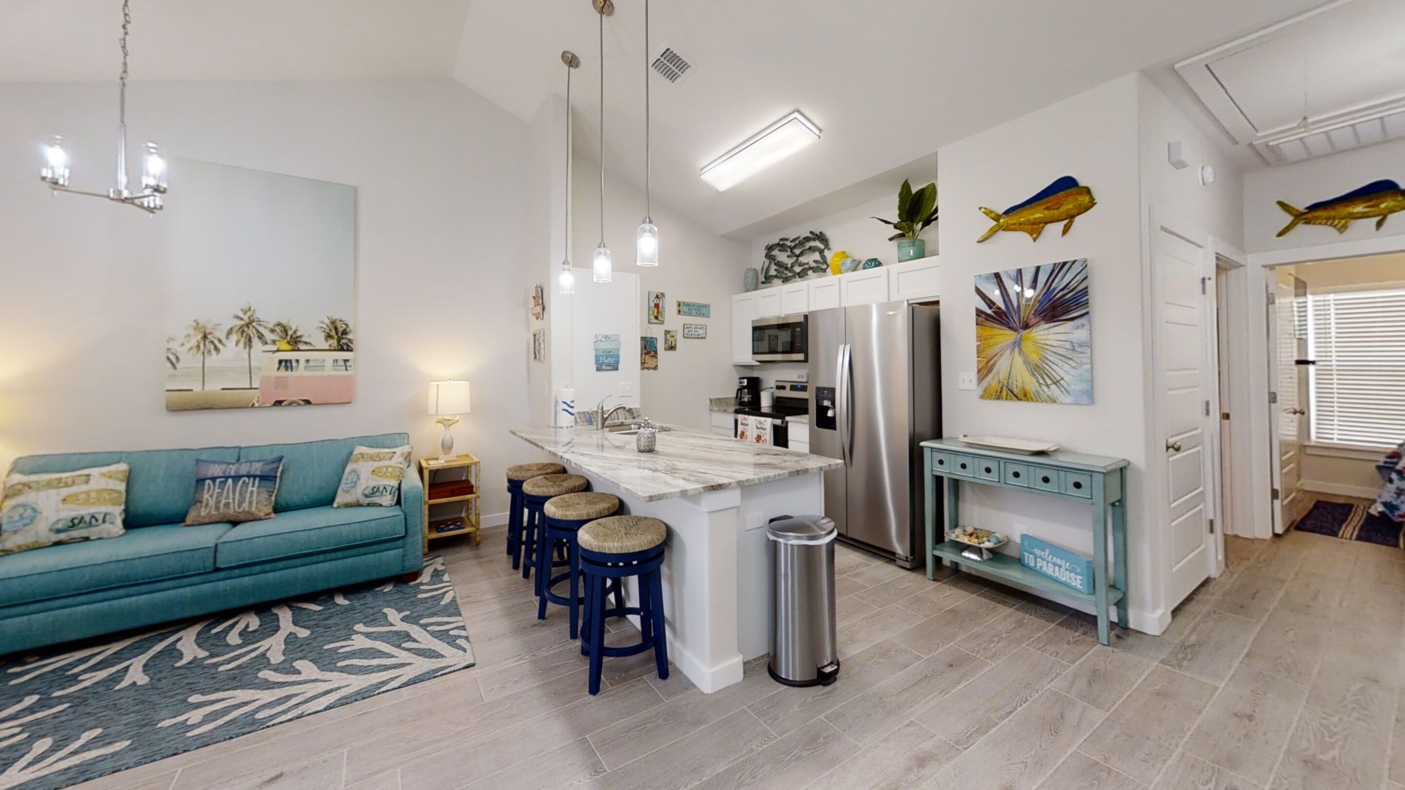 Cozy/Walk to Beach- Aruba Bay Resort- Pet Friendly!- "Dos Dorados" 