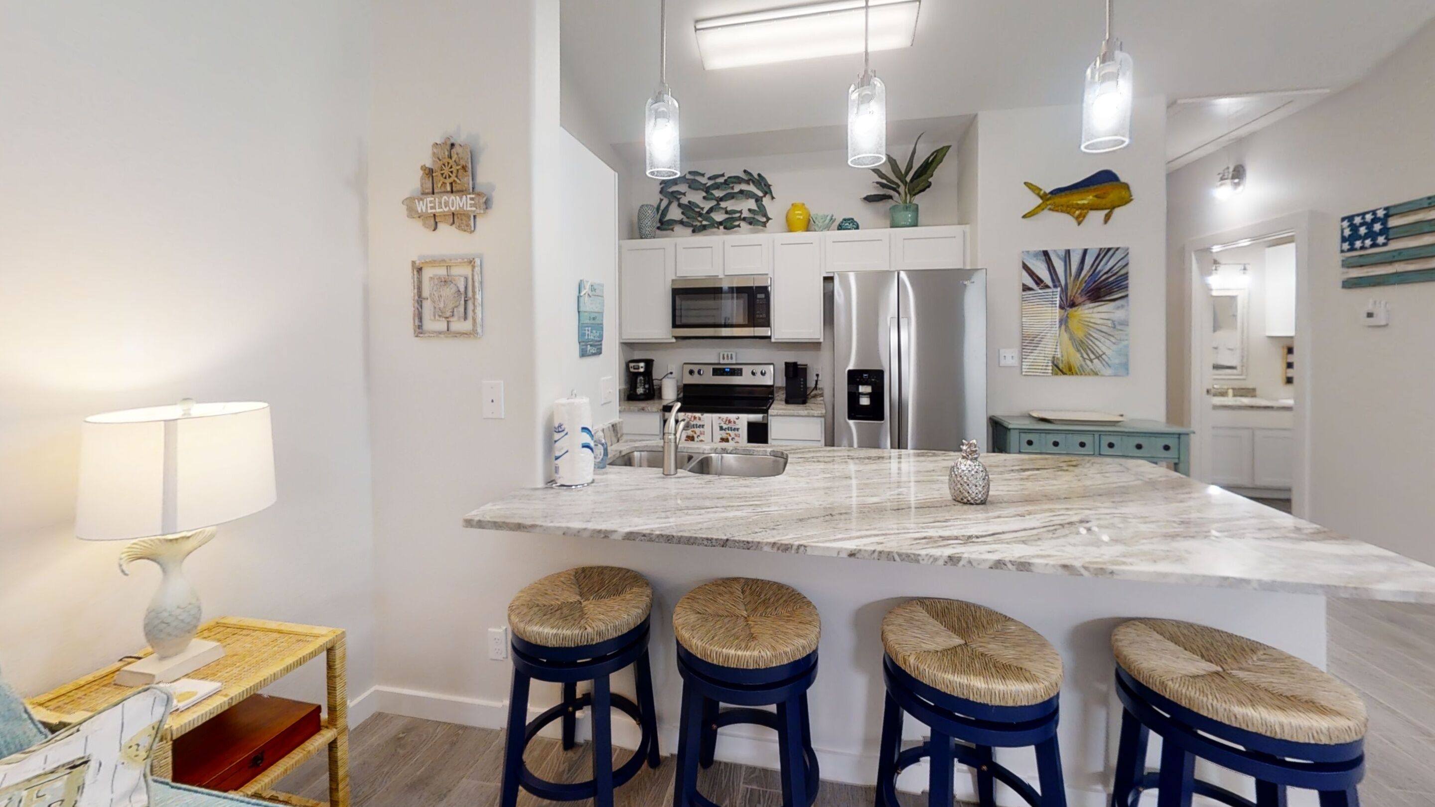 Cozy/Walk to Beach- Aruba Bay Resort- Pet Friendly!- "Dos Dorados" 