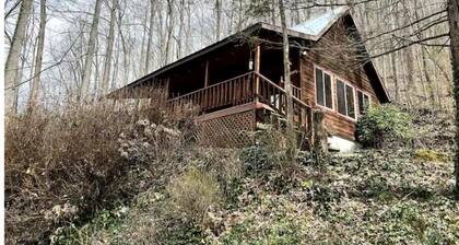 Romantic Creekside Cabin w/hot tub Near Smoky Mountains National Park