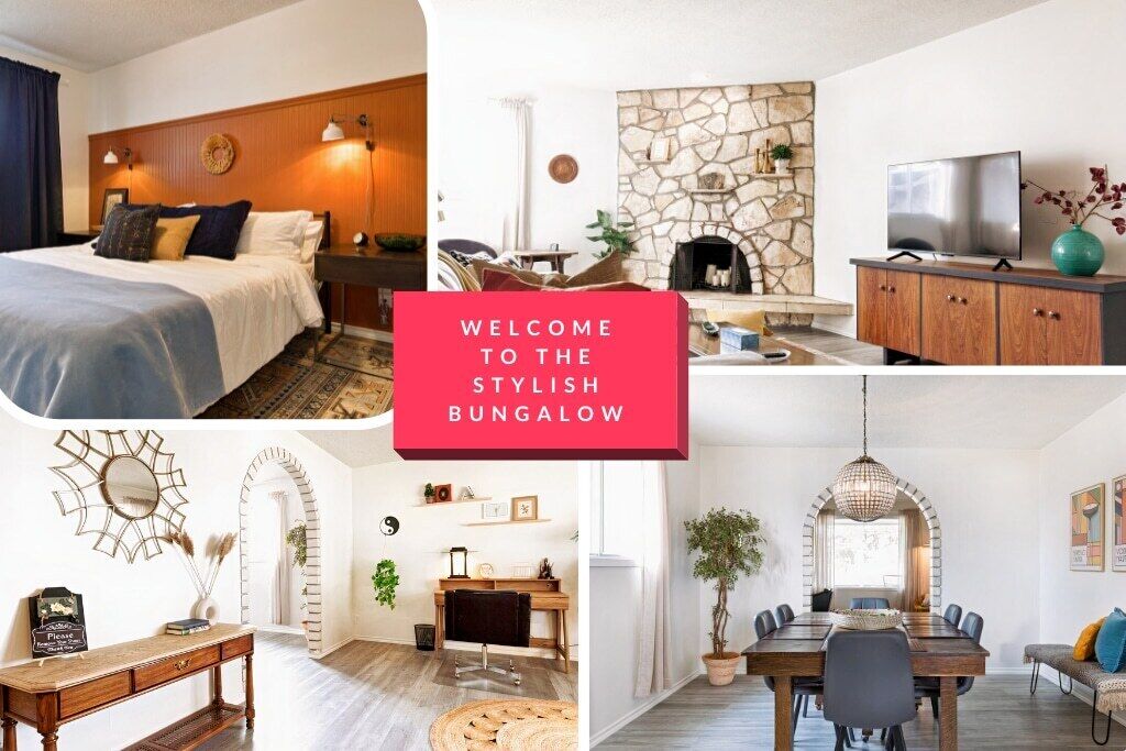 ★Stylish★KingBed💖Netflix⚡WIFI★Long Stays✔ Garage✔