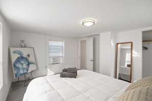 2 chambres, fer et planche Ă repasser, Wi-Fi, draps fournis