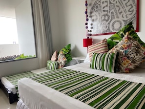 Appartement | 2 chambres, bureau, accès au Wi-Fi (inclus)