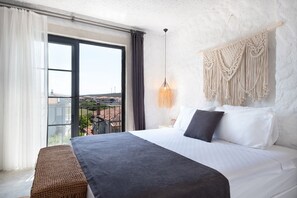 Habitació Deluxe | Decoració individual i espai de treball apte per a portàtils 