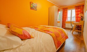 2 chambres, accès au Wi-Fi (inclus)