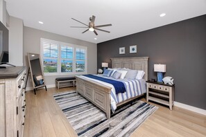 4 dormitorios, escritorio, wifi gratis y ropa de cama