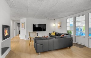 TV, fireplace, stereo