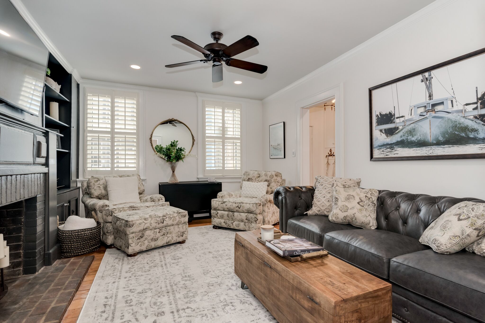 Historic District Charm with two mid-size or smaller parking spots!