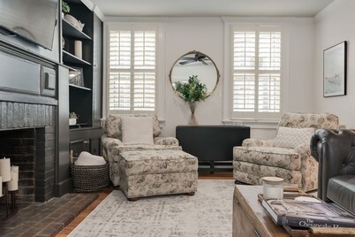 Location is perfect and a big bonus we have our own parking at the home!