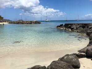 Beach nearby