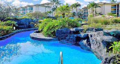 Beautiful Air Conditioned 2nd Floor 2 Bedroom w/mountain and slight ocean view