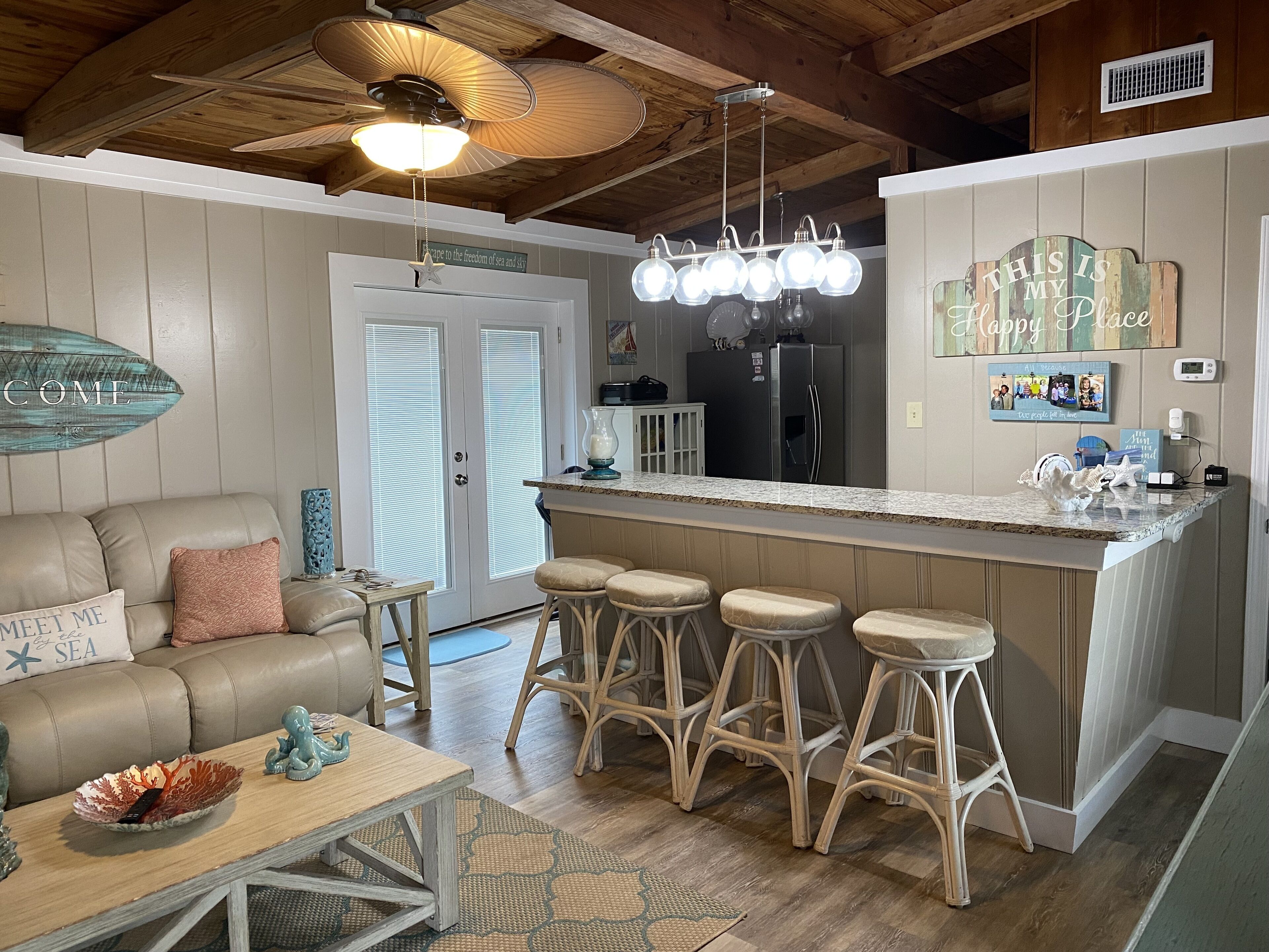 Recently renovated house just steps from the beach 