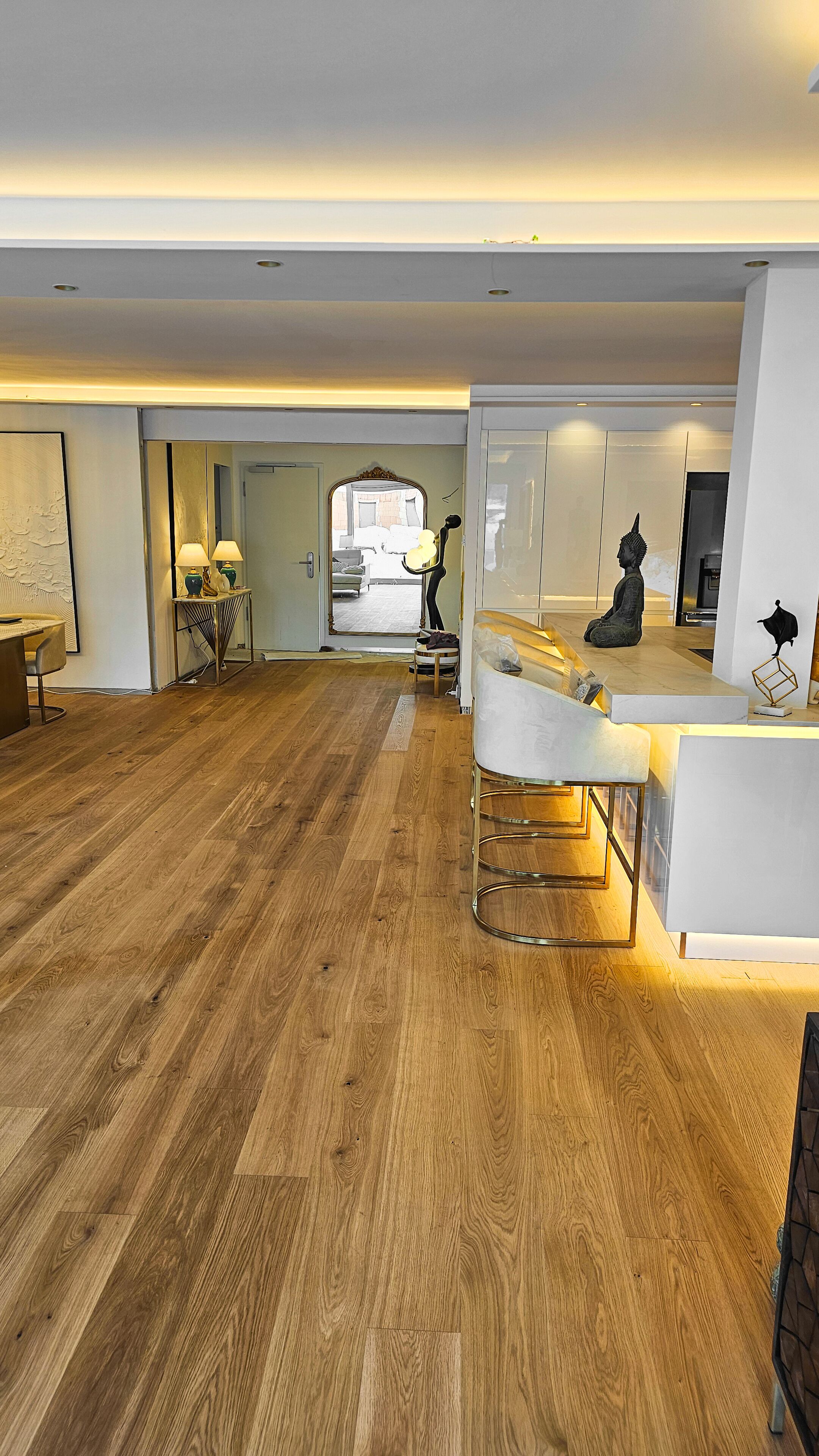 Área de sala de estar