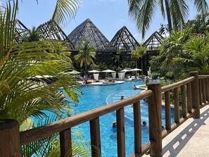 Outdoor pool, a heated pool - Two Bedroom Residence Loft - will open soon  in new theme park (Nuevo Vallarta)