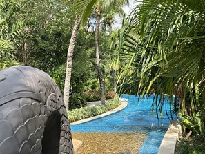 Outdoor pool, a heated pool - Two Bedroom Residence Loft - will open soon  in new theme park (Nuevo Vallarta)