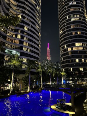 Alberca al aire libre 