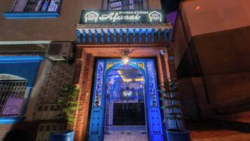 Voorkant van accommodatie