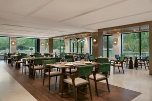 Blick von der Unterkunft