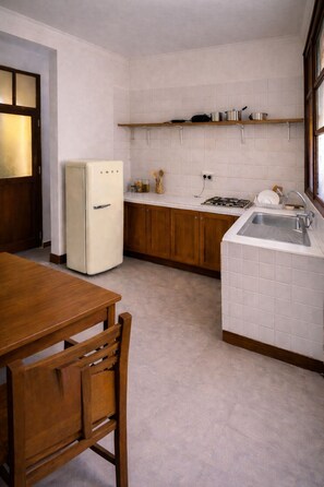 One- Bedroom Bungalow- Garden View | 私人廚房 | 咖啡機/沖茶器、電熱水壺、調理機、提供環保清潔產品