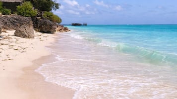 Beach nearby, white sand